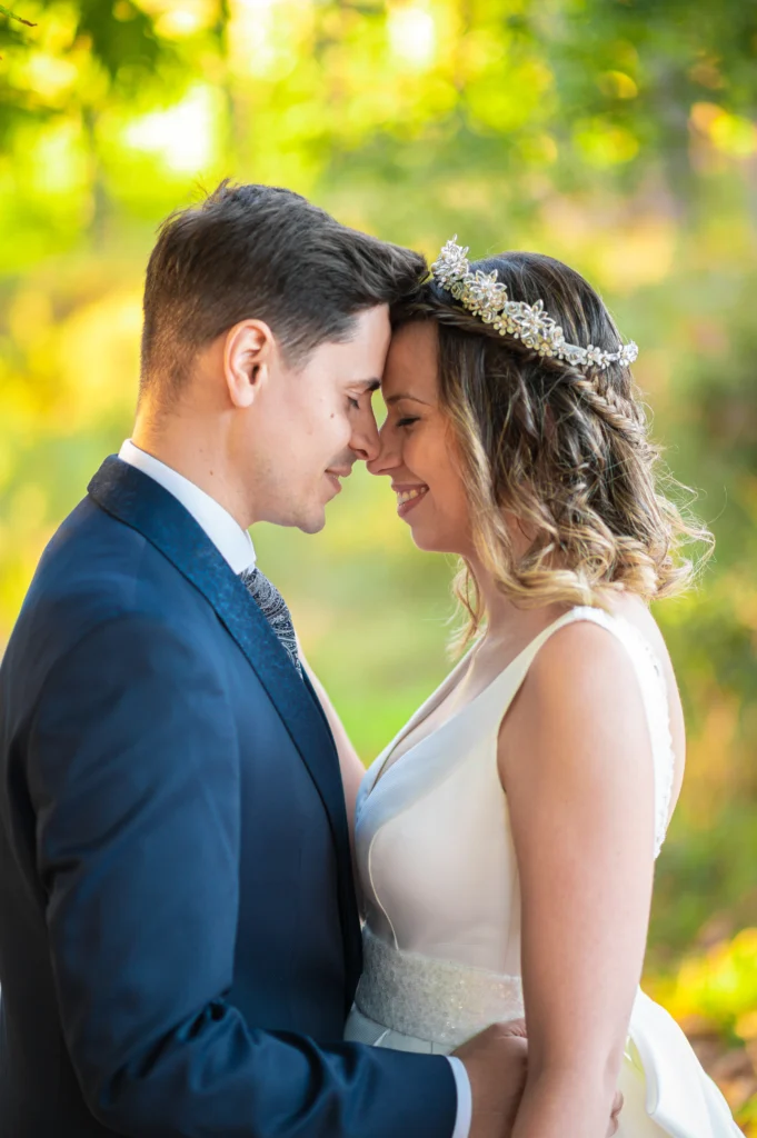 portrait of a just married couple in cabo san lucas